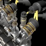 What is a camshaft and how does it work