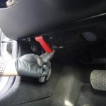 how to open the hood if the cable is broken