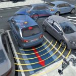 How does the automatic parking system work?
