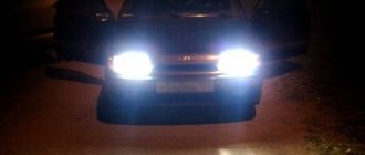 How to improve low beam on a VAZ 2110