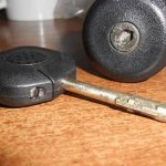 Key and lock mechanism