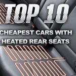 Heated rear seats, list of the cheapest cars with this option