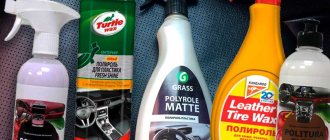 TOP rating of car interior polishes